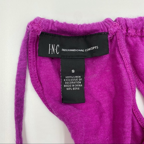 INC International Concepts Top in Purple - Picture 5 of 6